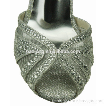 High Quality Upper Material Dance Shoes , White Lace Wedding Italian Shoes
